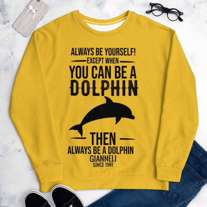 Dolphin Unisex Sweatshirt by Gianneli