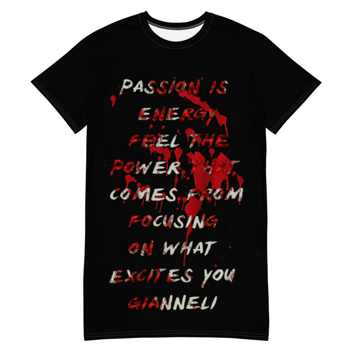 PASSION T-shirt Dress by Gianneli