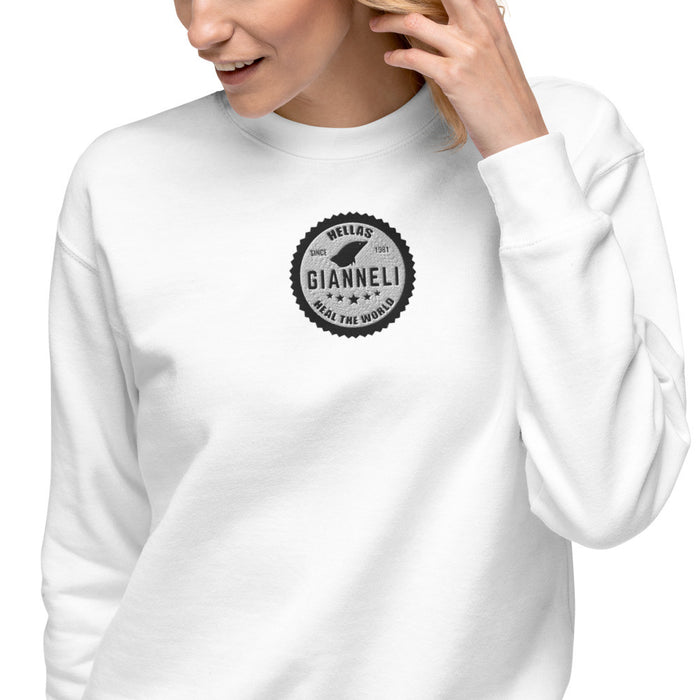Heal The World Unisex Fleece Pullover by Gianneli