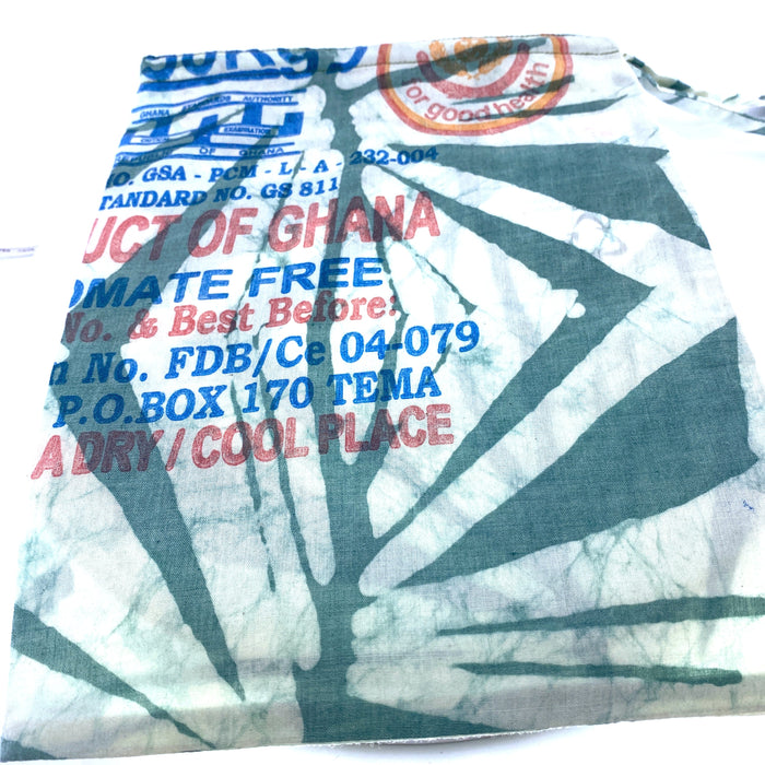Medium, Upcycled Handmade Drawstring Bags