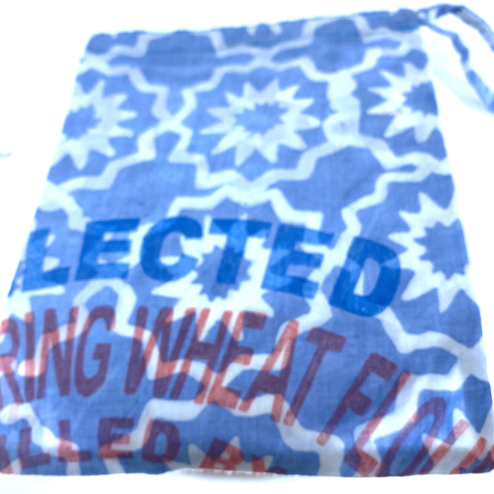Medium, Upcycled Handmade Drawstring Bags
