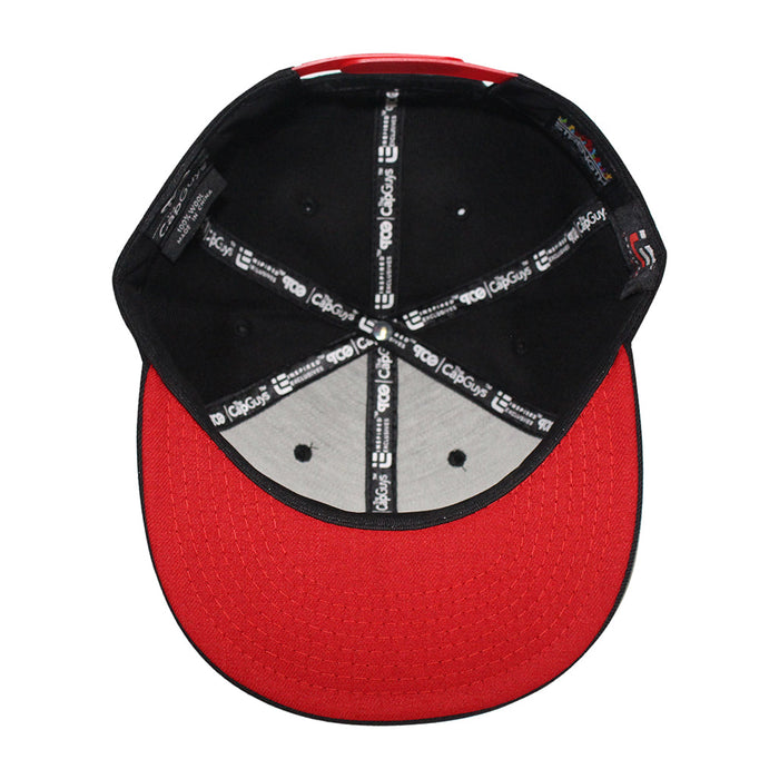 Origins - The Cap Guys TCG / Inspired Exclusives Black And Red Snapback Cap