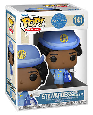 Funko Pop! Ad Icons: Pan Am - Stewardess with Blue Bag