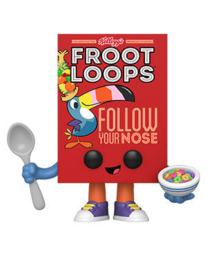 FUNKO POP Vinyl: Kelloggs- Froot Loops Cereal Box