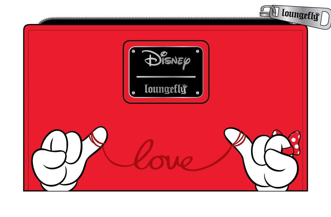 Loungefly - Disney Mickey and Minnie Valentines Flap Wallet