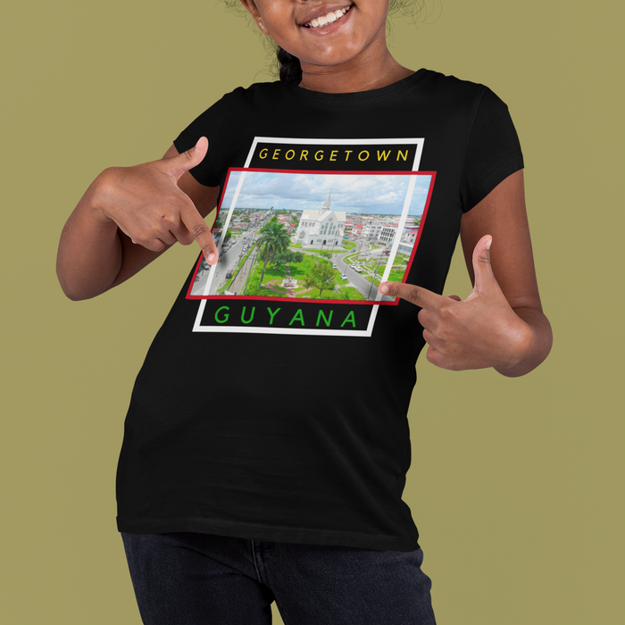 Georgetown Guyana Unisex Kids Short Sleeve Tee