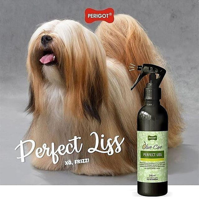 Perigot - Pet Olive Care Perfect Liss 240 ml (8.1 fl.oz.) | hydration of the coat | Cat & Dog