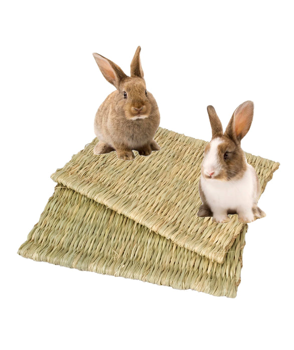 Seagrass Pet Mats for Bunny, Rabbit, Hamster and Small Animals | Protect Paws from Wire Cage