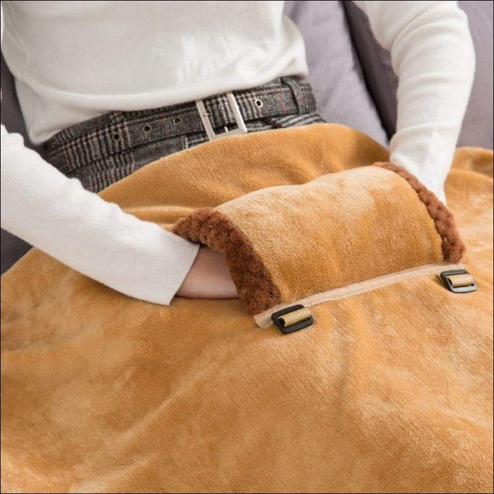 Premium Electric Hand Warmer Throw Blanket