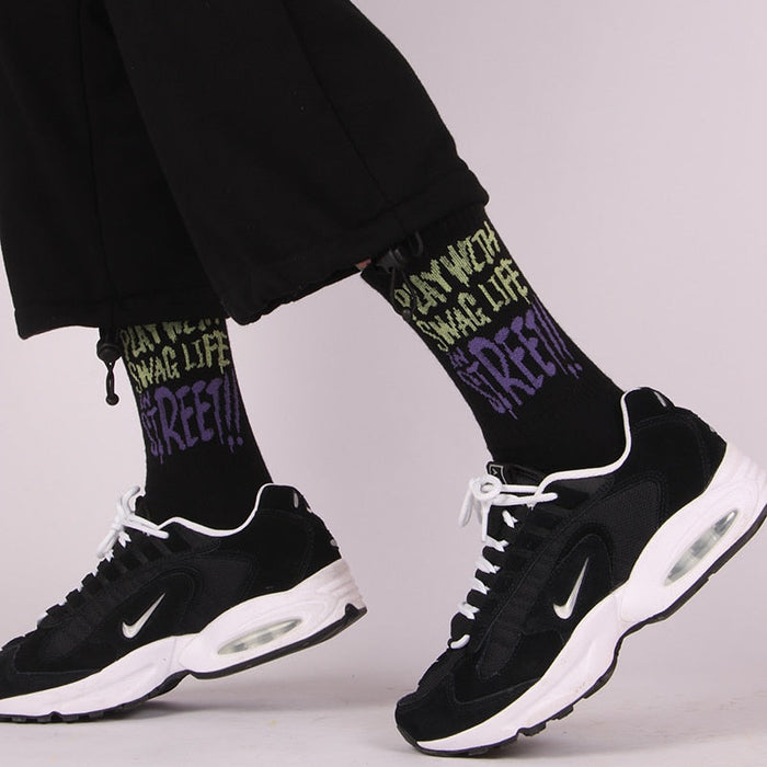 Graffiti Letters Stocking Swag