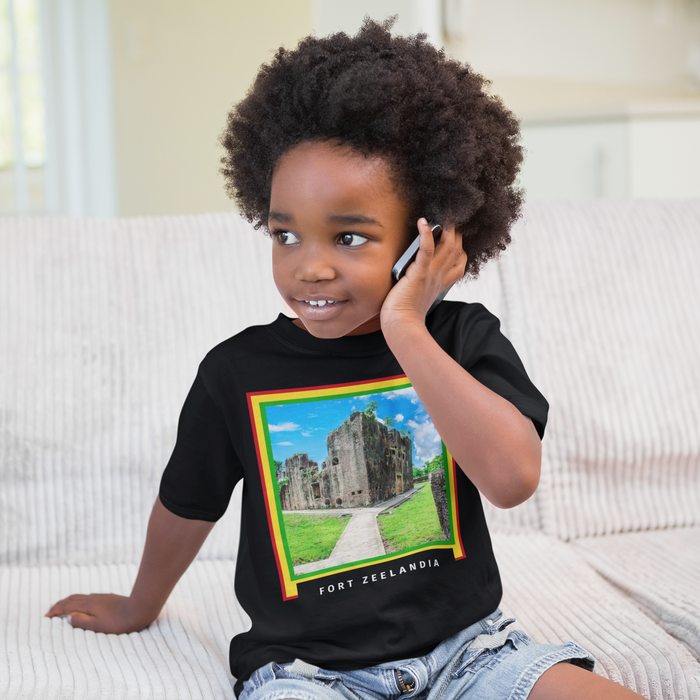 Fort Zeelandia Guyana Unisex Kids Short Sleeve Tee