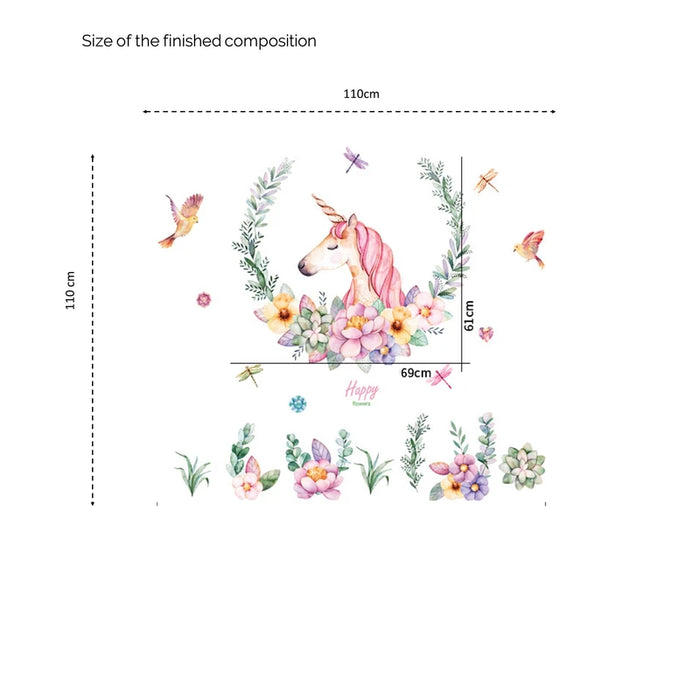 Unicorn Bloom in the Spring