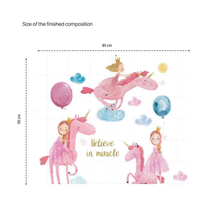 Little Princess & her Pink Unicorn