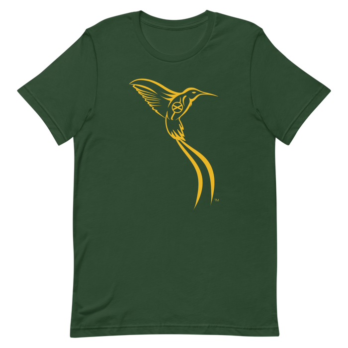 The Doctor Bird - Jamaica - Gold Edition - Short Sleeve Unisex T-Shirt