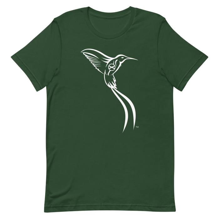 The Doctor Bird - Jamaica - White Graphic - Short Sleeve Unisex T-Shirt