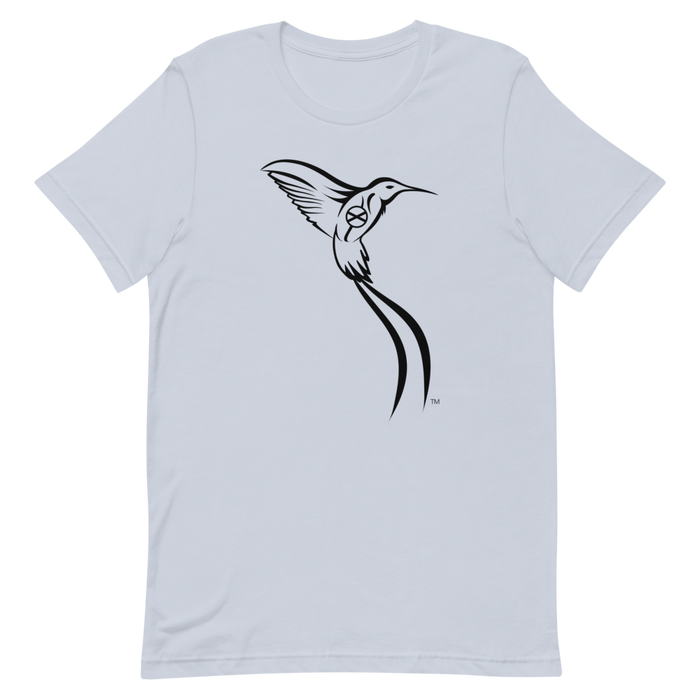 The Doctor Bird - Jamaica - Black Graphic - Short Sleeve Unisex T-Shirt