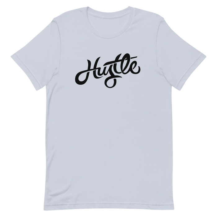 Hustle - Black Graphic - Short Sleeve Unisex T-Shirt
