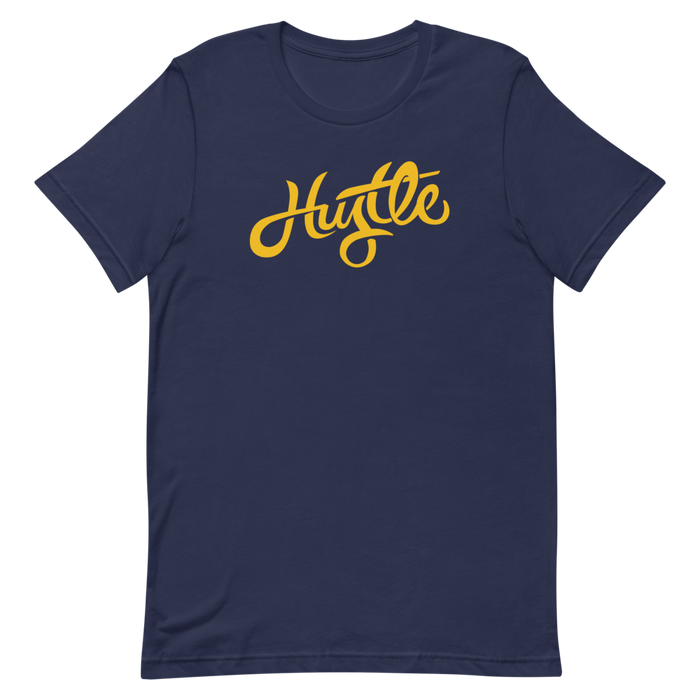 Hustle - Gold Graphic - Short Sleeve Unisex T-Shirt