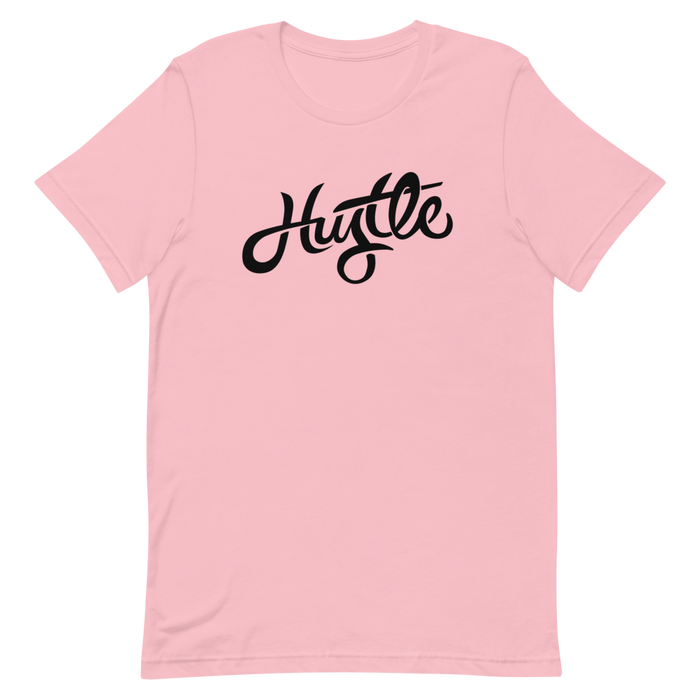 Hustle - Black Graphic - Short Sleeve Unisex T-Shirt