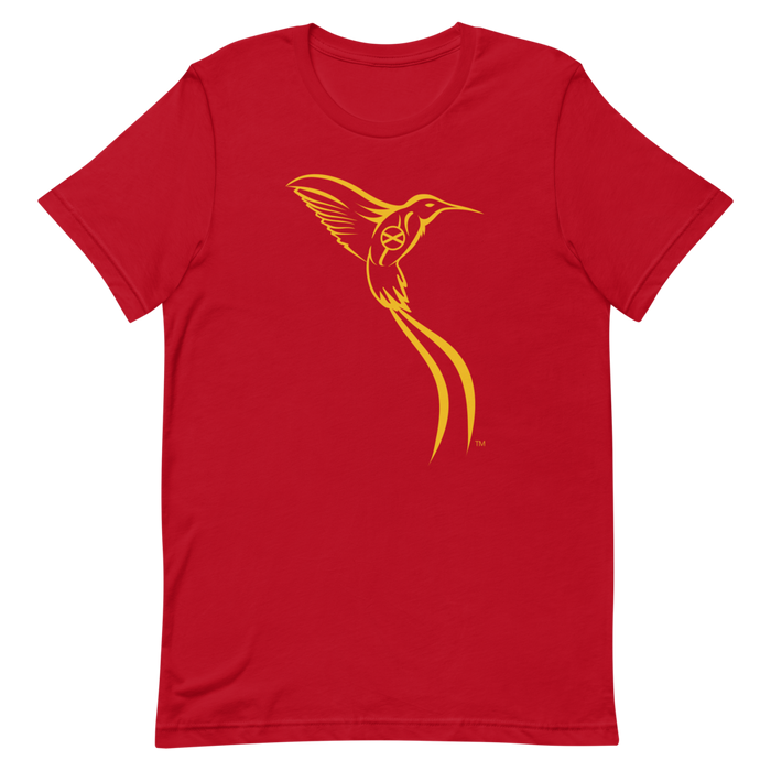 The Doctor Bird - Jamaica - Gold Edition - Short Sleeve Unisex T-Shirt