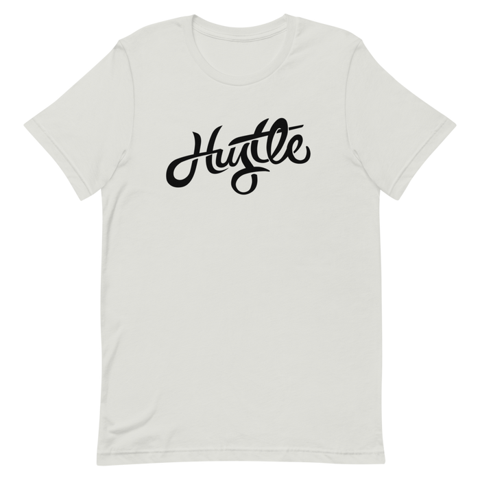 Hustle - Black Graphic - Short Sleeve Unisex T-Shirt
