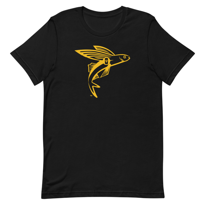 The Flying Fish - Barbados - Gold Edition - Short Sleeve Unisex T-Shirt