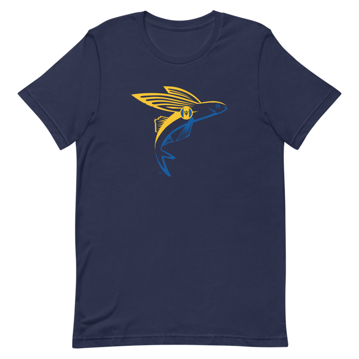 The Flying Fish - Barbados - Classic Edition - Short Sleeve Unisex T-Shirt